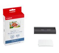Jeu d'encre couleur et de papier autocollant au format 54×86mm Canon KC-18IF, 18feuilles