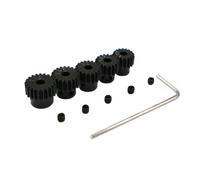 Jeu D'Engrenages À Pignon 48p: 17t, 18t, 19t, 20t, 21t Pour Moteur De Voiture Rc Sans Balais 1/8