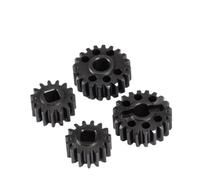 Jeu d'engrenages de surmultiplication de Portail en Acier trempé, 15 20T 14 21T 12 23T, Compatible avec Les pièces de Moto Automobile pour essieu de Portail 1 10 III AR45(15T 20T)