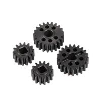 Jeu d'engrenages de surmultiplication de Portail en Acier trempé, 15 20T 14 21T 12 23T, Compatible avec Les pièces de Moto Automobile pour essieu de Portail 1 10 III AR45(14T 21T)