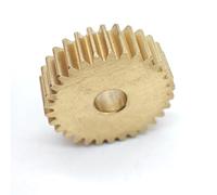 Jeu d'engrenages pignons, Lot de 5 engrenages droits en laiton, module 0,3, 48 dents, for arbre 2 mm, ajustement serré et lâche, plusieurs tailles(1.5mm thickness 2.02mm hole)