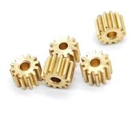 Jeu d'engrenages pignons, Lot de 5 engrenages droits plats en laiton, module 0,2, 39 dents, diamètre extérieur 8, mm, épaisseur 1,3, alésage