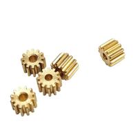 Jeu d'engrenages pignons, Lot de 5 pignons moteur en laiton 0,2 m 20 dents 4, mm diamètre extérieur, d'épaisseur for plusieurs tailles(1.5mm tight fit)