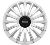 Jeu d'enjoliveurs Sparco Torino 14-inch argent G