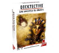 Jeu d'enquête archéologique - Super Meeple - Les Secrets du Désert - Scène de crime en 3D - Enquête de poche