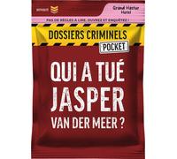Jeu d'enquête Asmodee DC Pocket 3 - Qui a tué Jasper Van Der Meer ?