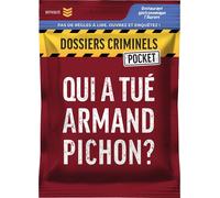 Jeu d'enquête Asmodee Dossiers Criminels Pocket 4 Qui a tué Armand Pichon ?