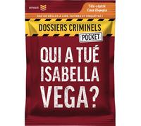Jeu d'enquête Asmodee Dossiers Criminels Pocket 4 Qui a tué Isabella Vega ?