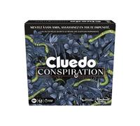 Hasbro Gaming Cluedo Conspiration, Jeu de Mystère, Jeux de Société pour Ados et Adultes, 4 à 10 Joueurs, Jeu de mystère et d'Énigme Multijoueur avec Rôles Secrets