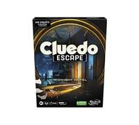 Hasbro Gaming Cluedo Escape : Midnight Hotel, Jeu de Détective Coopératif Façon Escape Game, 1 à 6 Joueurs dès 10 Ans, pour Les Fans de Jeux de Société Classiques