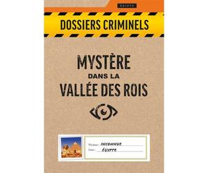 Jeu d'enquête coopératif Asmodee Dossiers Criminels Mystère dans la Vallée des Rois 1 à 6 joueurs Multicolore