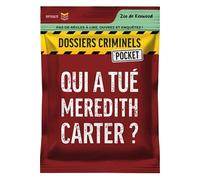 Jeu d'enquête Dossiers Criminels Pocket 1 Qui a tué Meredith Carter ?