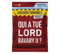 Platonia Games – Jeu d'enquête Pocket : Dossiers Criminels – Qui a tué Lord Ravary II ? – 1-6 joueurs, 45 min