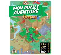 Game Flow - Jeu d'enquête Puzzle Aventure Dragon - Multicolore - Dès 5 ans