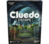 Jeu d'enquête Hasbro Gaming Cluedo Escape L'exposition universelle G