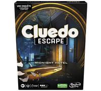 Jeu d'enquête Hasbro Gaming Cluedo Escape Midnight Hotel