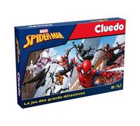 Winning Moves Cluedo Spiderman - Jeu de société - Jeu de Plateau - Jeux Spiderman a partir de 8 Ans - 2 à 6 Joueurs - Version française