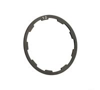 Jeu d'entretoises de moyeu en aluminium pour un réglage fin de la pile de cassettes sur les corps de moyeu libre gammes de 7 à 11 vitesses (1 mm)