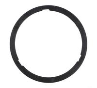 Jeu d'entretoises de pédalier de vélo 0,7 mm, 1,8 mm, 2,5 mm, rondelles de moyeu en alliage d'aluminium et plastique pour réglage des composants de cyclisme Noir (0,7 mm plastique)