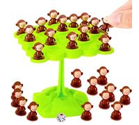 Jeu D'équilibre 'Arbre & Singes | Jouet Éducatif STEM,Jeu De Table Équilibreur - Pour Garçons Filles Maternelle Centres Diurnes École Maison Fête Salle De Jeux Camp D'été Anniversaire