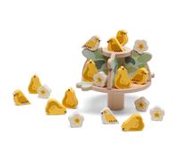 Jeu d'équilibre arbres et oiseaux jaune TU