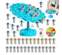Jeu d'équilibre des astronautes - Jeu de jouets préscolaires pour la pensée logique - Jeux de table interactifs pour la famille, développer des compétences de résolution de problèmes de coordination