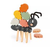 Janod - Jouet d'équilibre Fourmi Sweet Cocoon - 20 pièces - Bois FSC - Dès 24 mois