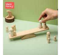 Jeu D'équilibre En Bois Pour Enfants, 1 Ensemble, Poupées À Monter Soi-Même, Montessori, Jouets Interactifs, Cadeau De Nouvel An