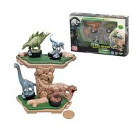 Jeu d'Équilibre - EPOCH GAMES - Jurassic World Island Quake - Dinosaures sur Plateforme, Dernier en Place Gagne !