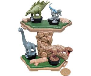 Jeu d'Équilibre - EPOCH GAMES - Jurassic World Island Quake - Dinosaures sur Plateforme, Dernier en Place Gagne !