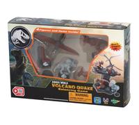 Jeu d'Équilibre - EPOCH GAMES - Jurassic World Volcano Quake - Dinosaures sur Plateforme, Dernier en Place Gagne !