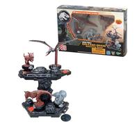 Jeu d'Équilibre - EPOCH GAMES - Jurassic World Volcano Quake - Dinosaures sur Plateforme, Dernier en Place Gagne !