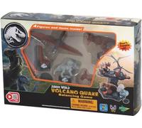 Jeu d'Équilibre - EPOCH GAMES - Jurassic World Volcano Quake - Dinosaures sur Plateforme, Dernier en Place Gagne !