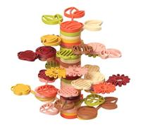 Jeu d'Équilibre et de Blocs de Construction - Reconnaissance Ludique des Formes et Couleurs,Jeu Éducatif Arbre Équilibre - Pour de 3 Ans et Plus, Famille, Salle de Jeux, Fête et Salle de Classe