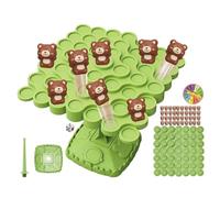 Jeu d'équilibre - Puzzle de Table en Forme d'arbre de Dessin animé, Renversement de bâtiment empilable, Jeu de société d'équilibrage pour, Filles et garçons | Accessoire d'anniversaire Parent-