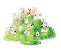 Jeu d'Équilibre sur Plateau - Arbre Parent-Enfant | Développement des Compétences avec Ours et Vache pour Famille, et Adultes - Activités Ludiques en Intérieur, Jeux de Groupe et