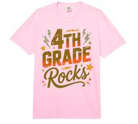 Jeu d'équipe pour Filles de 4e année Rocks First Day Choir Teacher Team Game on Comfort Colors Adult Heavyweight T-Shirt