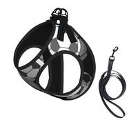 Jeu d'équipe Sportif Football,Harnais pour Animaux de Compagnie, Harnais réfléchissant réglable pour Chien,S