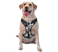 Jeu d'équipe Sportif Football,Harnais pour Animaux de Compagnie, Harnais réfléchissant réglable pour Chien,L