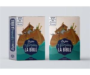 Jeu des 7 familles - La Bible - NE - - Adeline Avril - Mame - Jeux livres objets