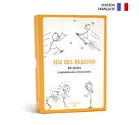 Jeu des besoins 64 cartes d'alphabétisation émotionnelle - Maëlle Challan Belval - Comitys - Boîte ou accessoire - Jeux livres objets