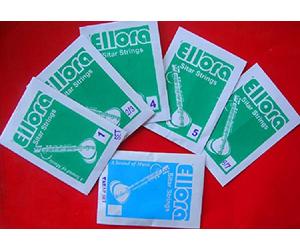 jeu des cordes de sitar indienne de haute qualité en acier allemand et bronze, ensemble complet