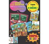 Jeu des différences - Cherche et Trouve les 8 erreurs - 20 scènes Couleur 48 pages Format A4 6-10 ans