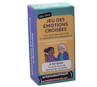 Jeu des Émotions Croisées - Crée du Lien Entre générations en échangeant sur Les émotions, Le Handicap et la vulnérabilité | 48 Cartes éducatives | Idéal Semaine Bleue et ateliers intergénérationnels