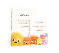 Jeu des émotions et Solutions pour Enfants | Comprendre et gérer Les émotions | 23 Cartes éducatives pour gérer colère, Frustration, anxiété | Outil d'intelligence émotionnelle et Confiance en soi