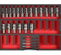 Jeu des fraises à carotter MW HQ 23pcs 12-30 -25mm MW-Tech HQS2523