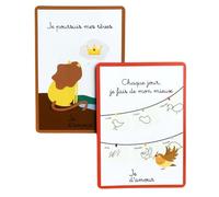 Jeu des Mantras positifs/Oracle pour Enfants | Boostez la Confiance en soi et la santé mentale | Cartes ludiques et pédagogiques | Développement Personnel pour Enfant