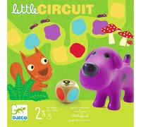 Djeco Jeu classique Little Circuit Multicolore