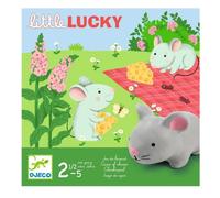 Djeco - Jeu de société pour enfants Little Lucky - La course aux fromages - Vert