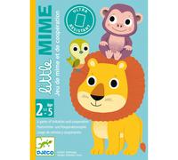 Djeco Jeu de cartes Little Mime – pour tout-petits – Multicolore